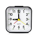 Led Desk Alarm Clock Nightlight Snooze Non Ticking Battery Powered