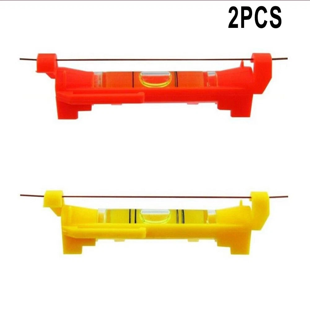 Hanginglevel Set For 2 Pack Brick Lines Rope Cord/string Bubble Hanger