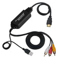 1080p 720p Pal Ntsc Cvbs To Hdmi Converter 3 Rca To Hdmi Converter Av