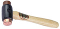 Thor 208 Hammer Copper Hide Two Replaceable Faces Wood Handle Mallet 355G Size A