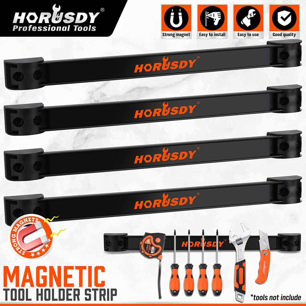 4PC 12" Super magnet Tool Holder Wrench screwdriver Organizer Storage