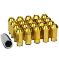Fit Corvette Malibu Impala Gold 20x 50mm Rim Anodized Wheel Lug