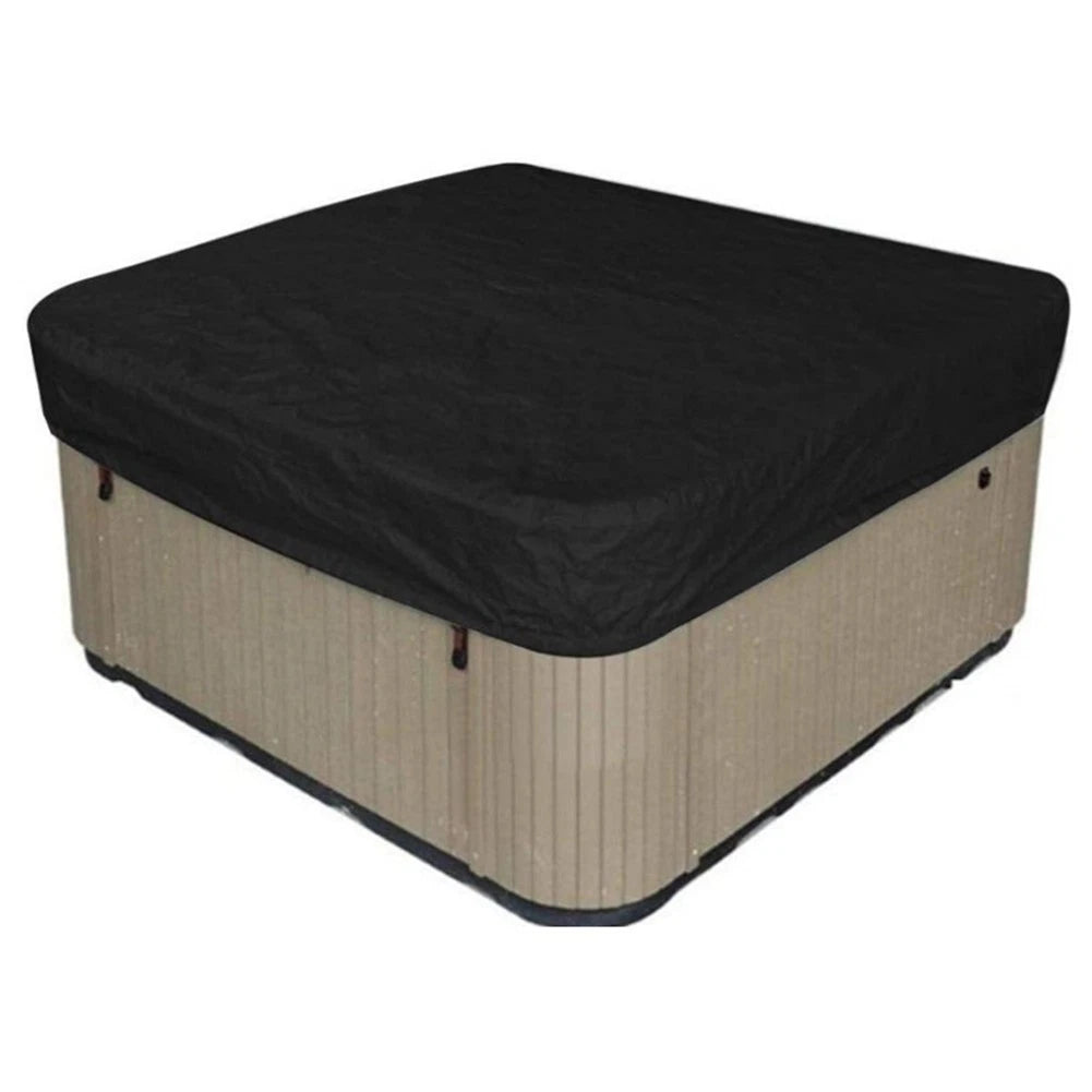 Weather Resistant Black For Bathtub Cover With Oxford Fabric