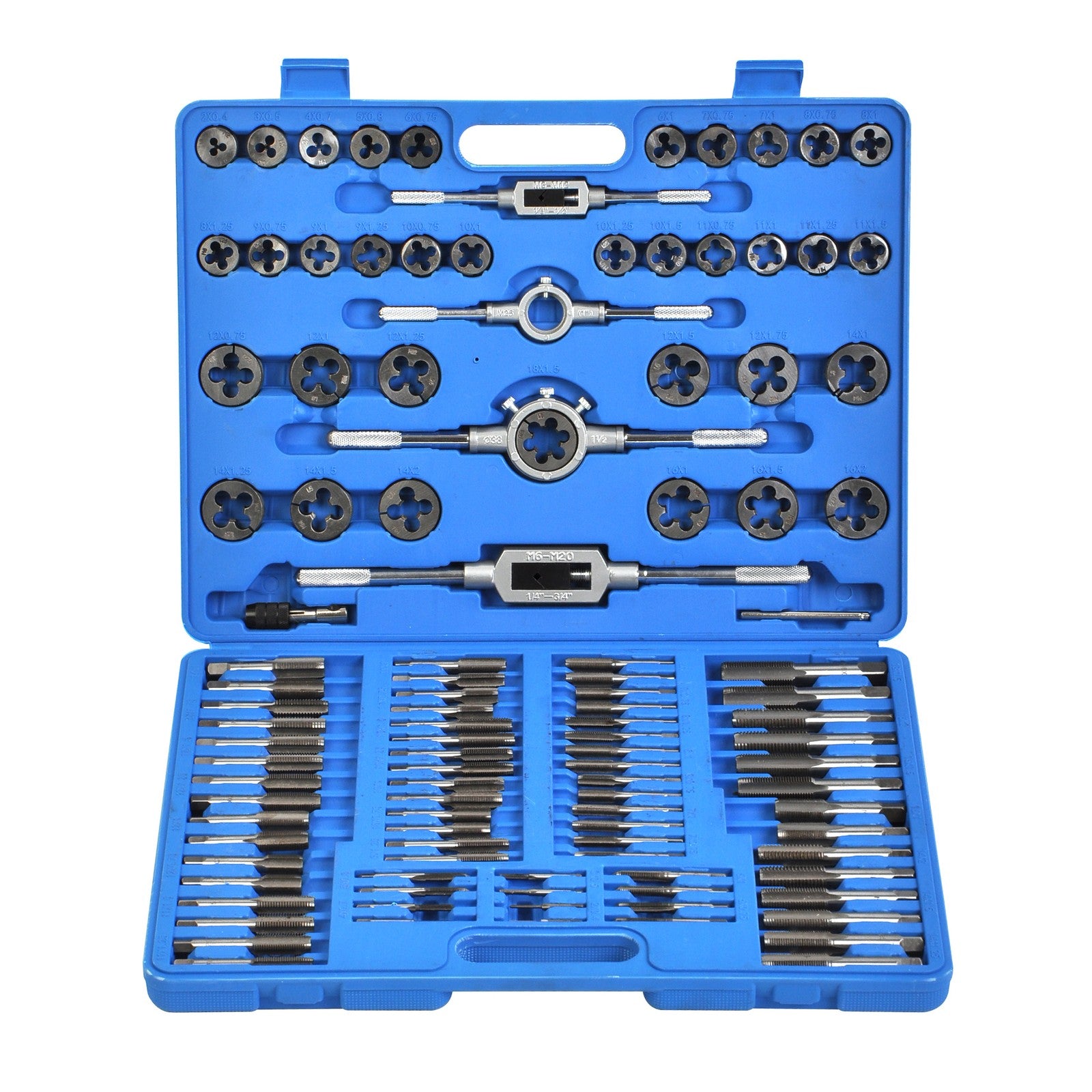 Metric Combination Tap and Die Screw Extractor Remove Set Alloy Steel