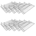 Chrome Flat Grid Shelf 24 Inch X 12 Inch