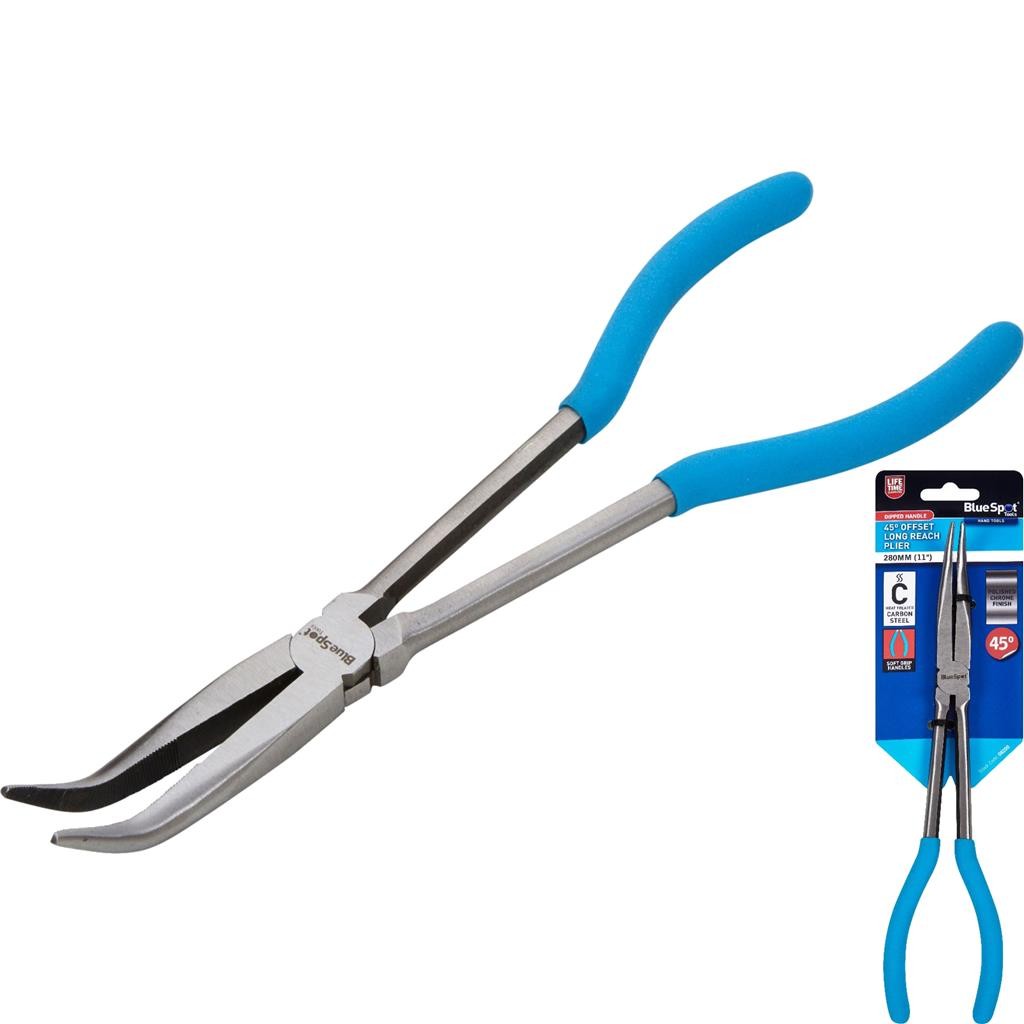 BlueSpot Offset Extra Long Reach Plier Grip