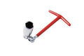 T-Bar Flexible Swivel Universal Joint Spark Plug 6PT Socket