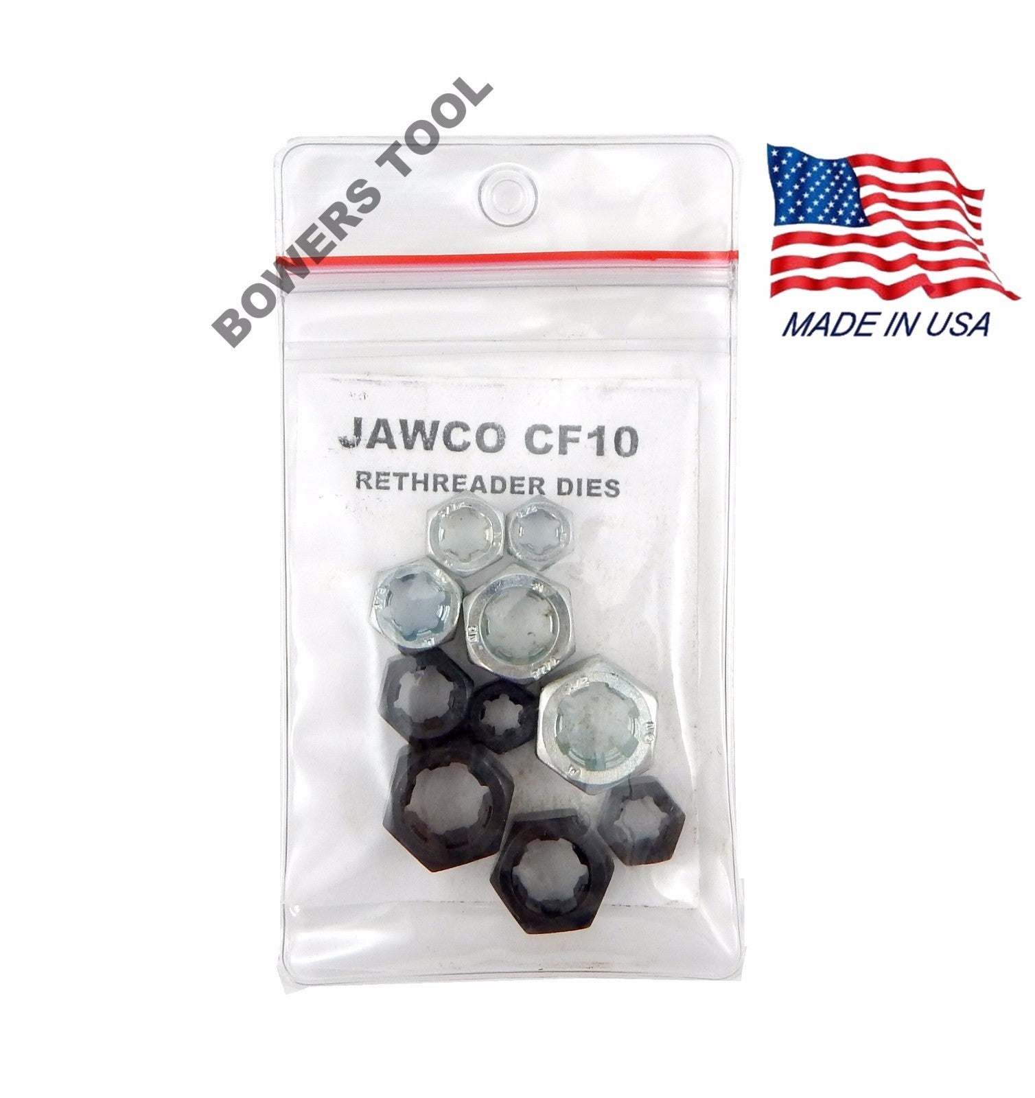 Jawco 10pc CF10 Rethreading Die Set