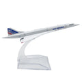 1/400 Scale Air France Concorde Plane Model Finished Alloy Decoration