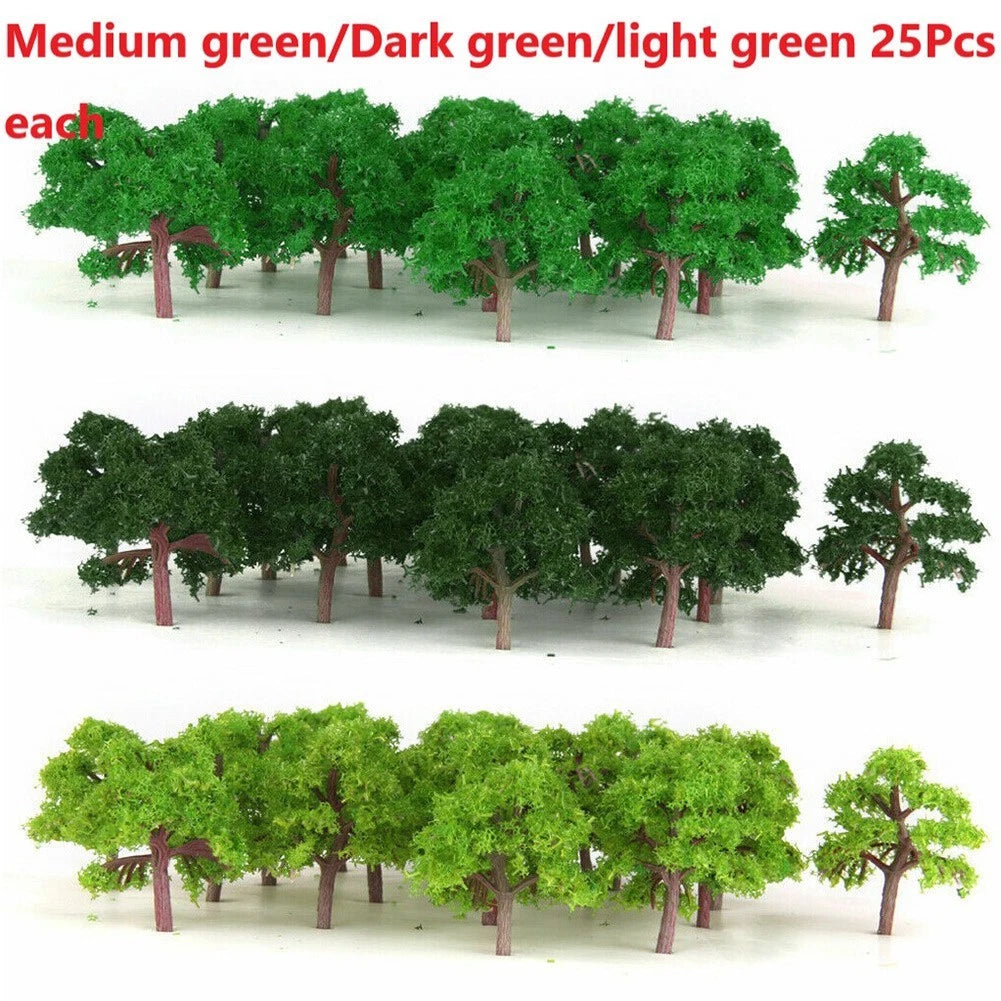 Model Tree* Toy Model Architecture Scenery Dark Green Light Green