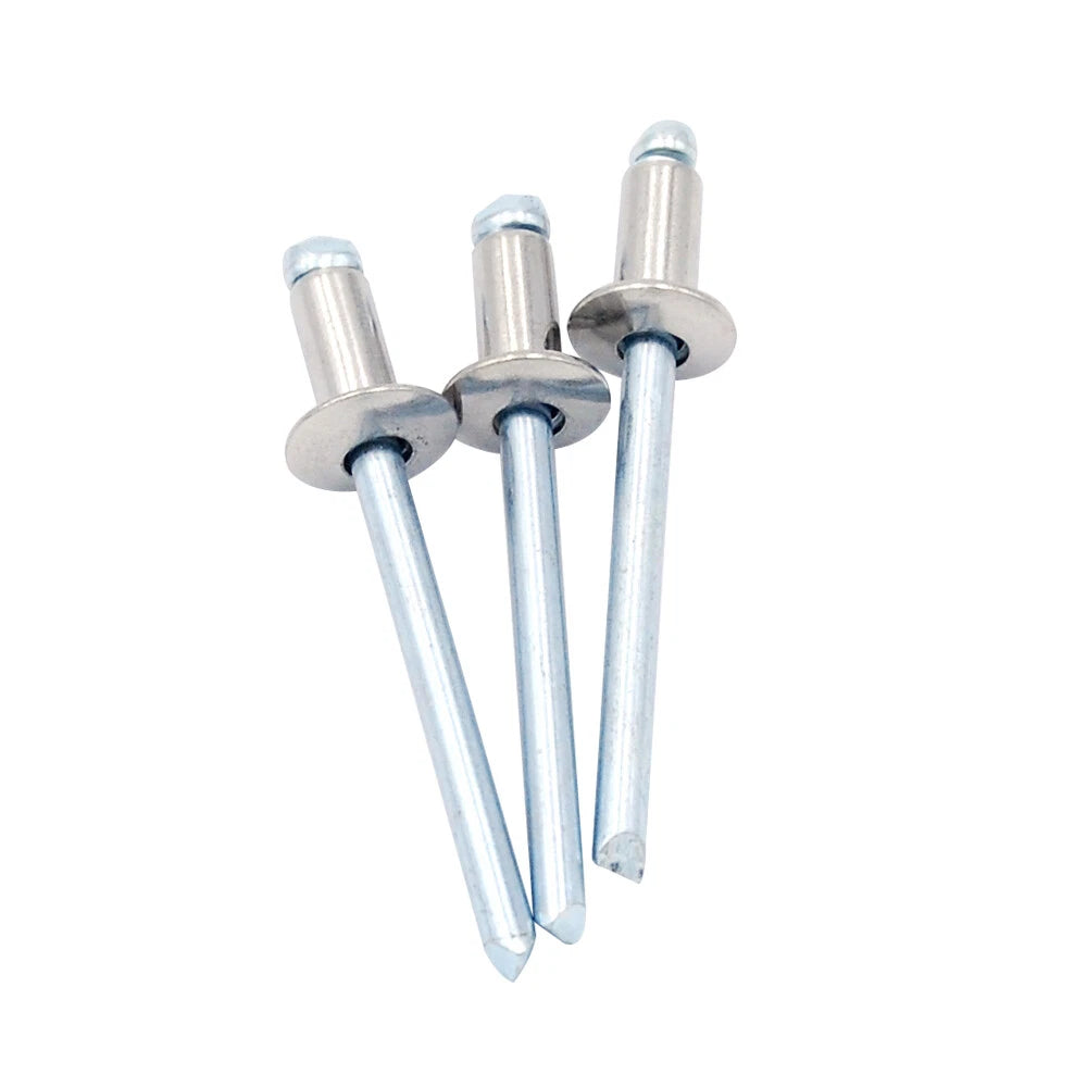 Stainless Steel Open End Domed Head Blind Pop Rivets M4.8 Diameter
