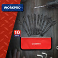 WORKPRO 10-Piece Pro Spade Drill Bit Set by WORKPRO