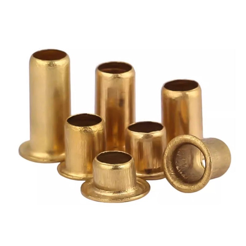 Solid Copper Round Head Rivets - M1.5 to M8