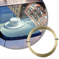 Windshield Cutting Braiding 0.8mm 22m Cut Out For Glass Cutting Gold