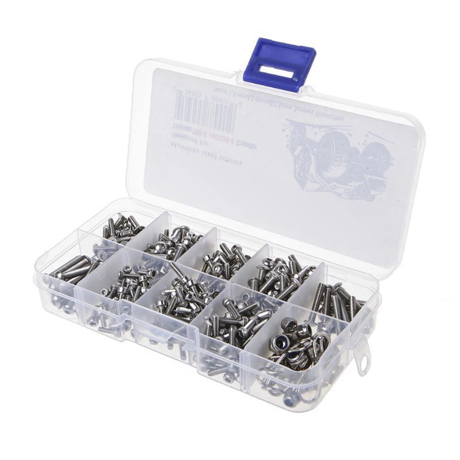 M2 M2.5 M3 Steel Screw Assortment For Traxxas Trx-4 Crawler 1/10 Rc