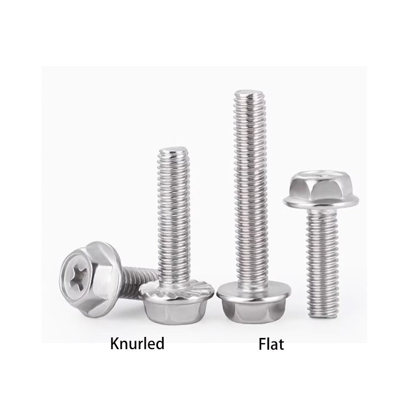 Flanged Phillips Head Screws A4 316 Stainless Steel