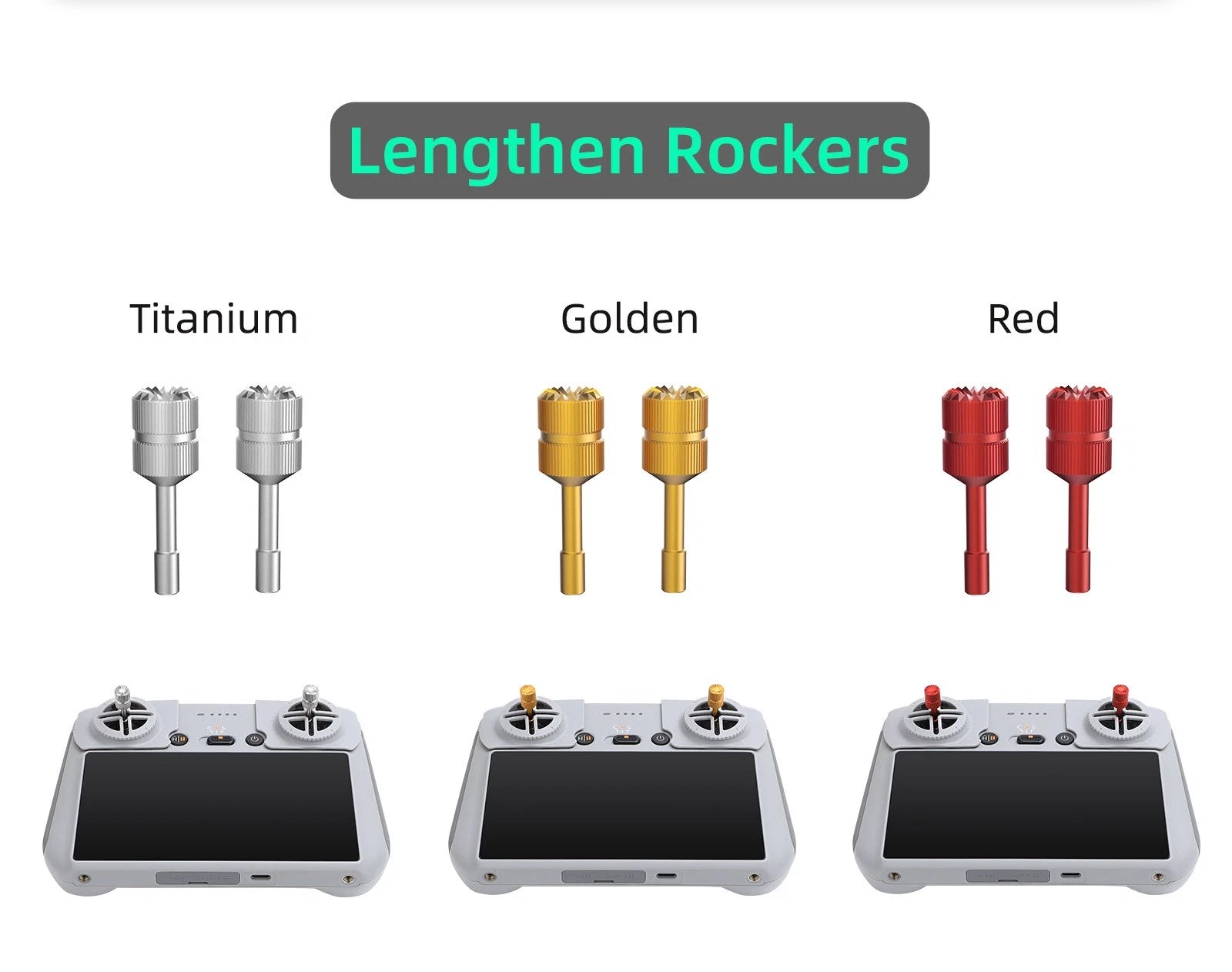18mm Heightened Rocker Constant Speed Controller Delay+thumb Joystick