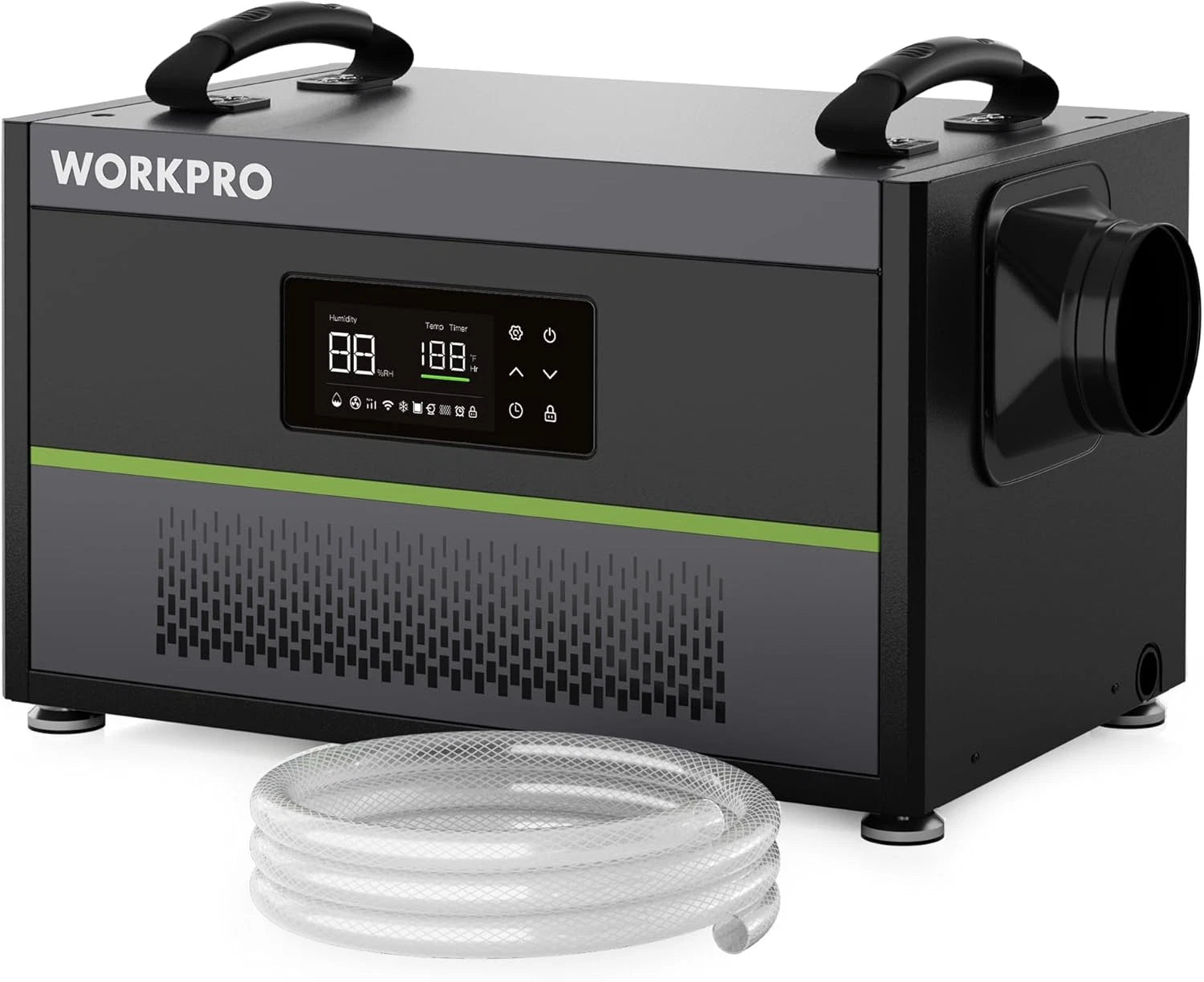 Workpro 145 Pint Crawl Space Commercial Dehumidifier 6000sq.ft