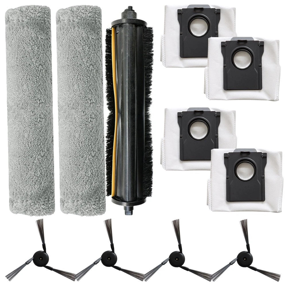 Main Brush And Cloths Replacement Kit For Mova Z5 Z5 Pro Z50 Ultra Z50