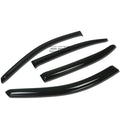 Fit 08-12 Accord 4dr Cp2 Smoke Tint Window Visor/wind Deflector Vent