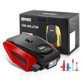 Led Lighting Design Tire Inflator Portable Red Auto Shut Off Air Pump