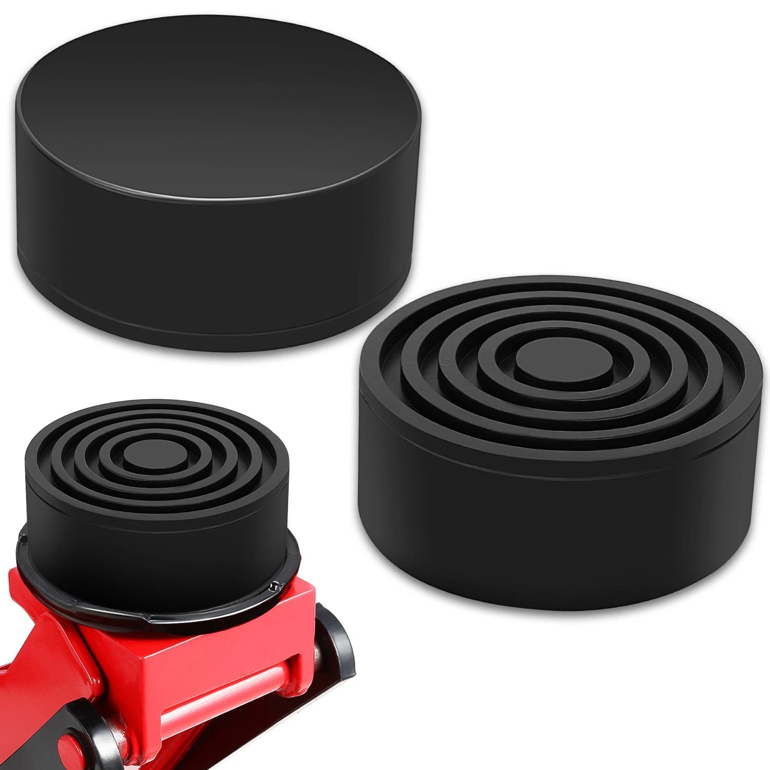 1.75"x 4.17" 4ton Universal Rubber Pad Adapter For | Built Supply Co