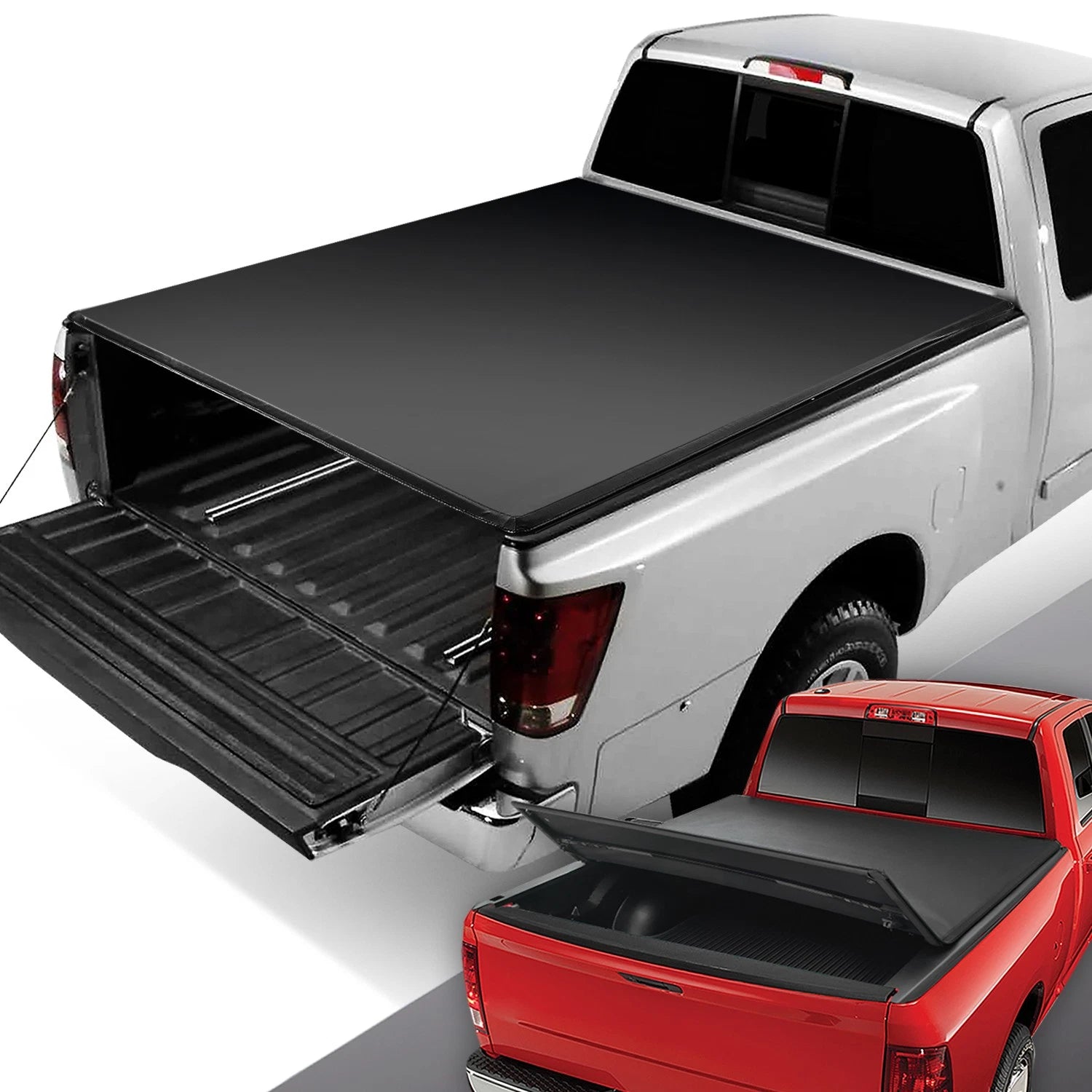 For 2004-2015 Nissan Titan 5'7" Bed Soft Top | Built Supply Co