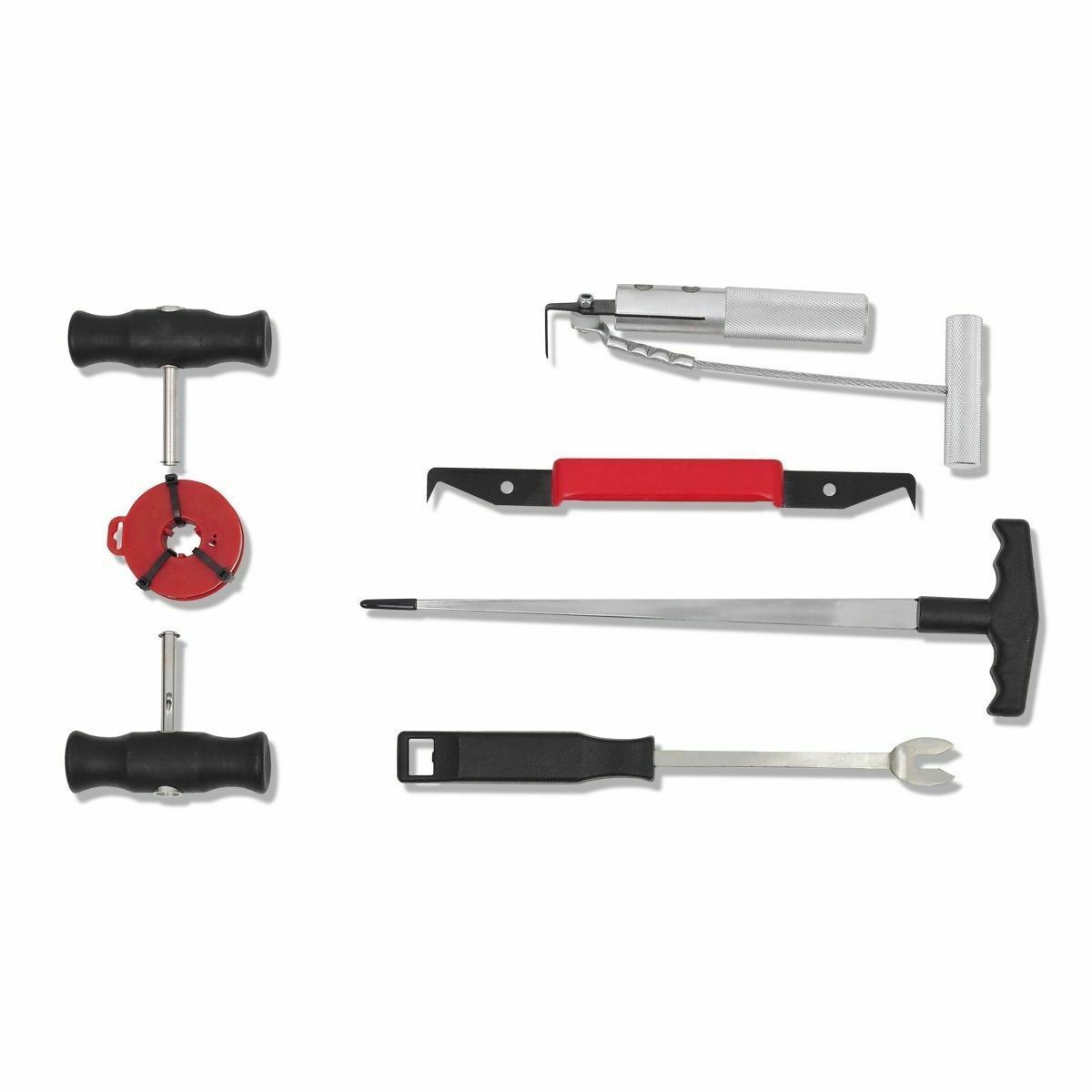 7pc Professional Windshield Removal Tool Kit Automotive Wind Glass