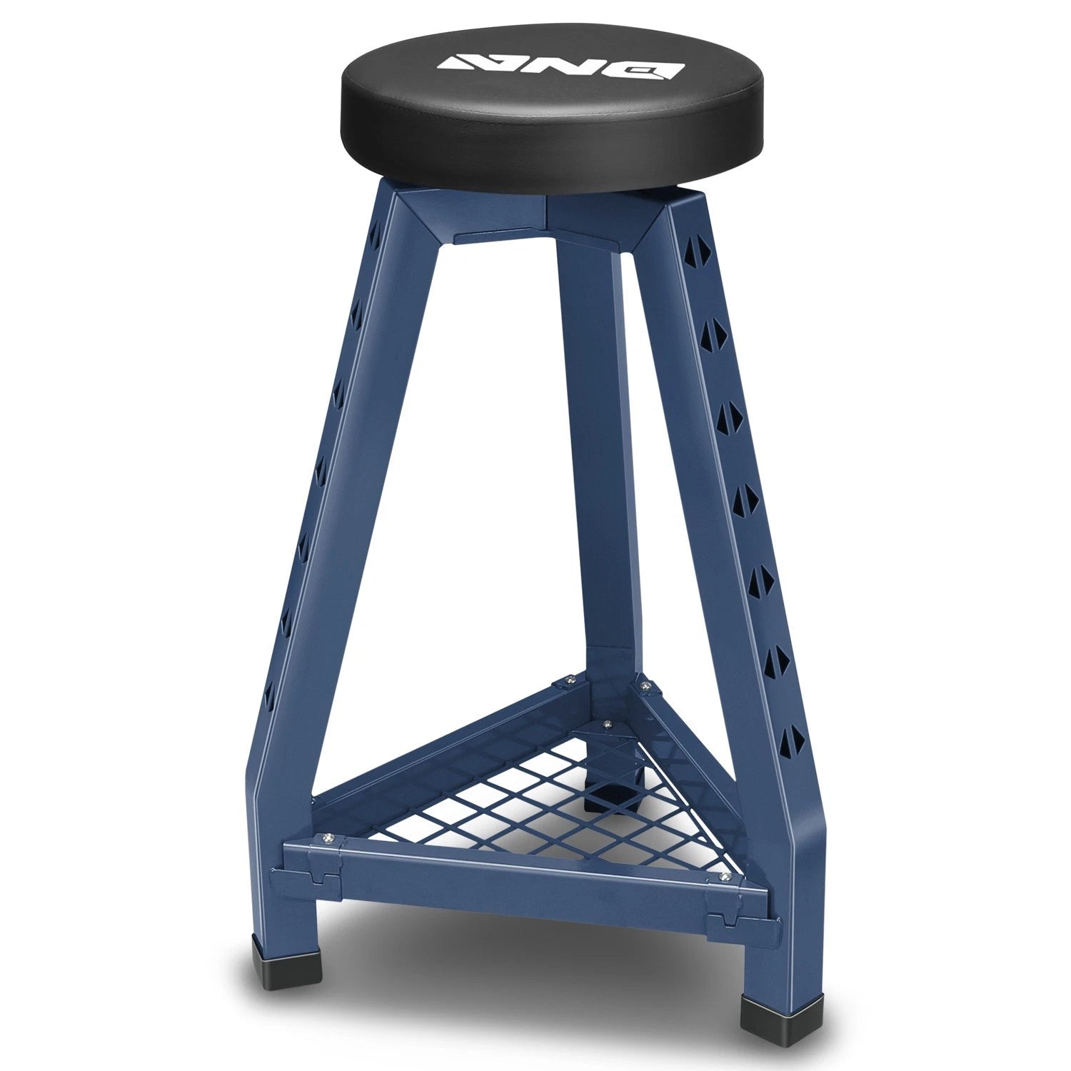 32.1"x 17.9"x 13.46" 300lbs Capacity Stamped Steel Seats Blue Painted