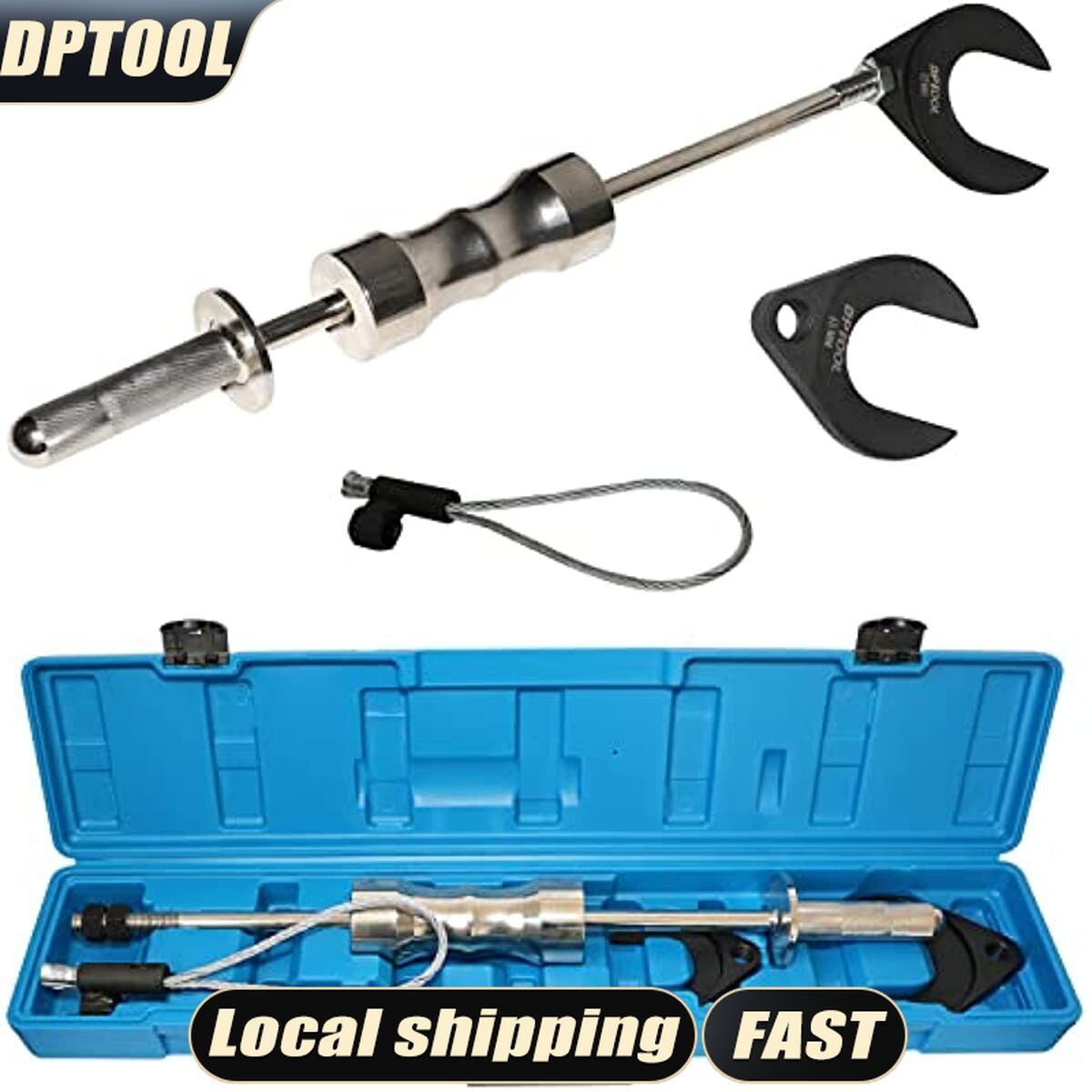 CV Joint Puller Slide Hammer Front Wheel Drive Axle Half Shaft Removal Tools Kit