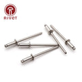 Stainless Steel Pop Rivets Open End Blind Rivet Round Head Rivets For Furniture
