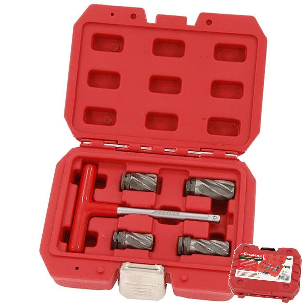 Neilsen 5pc DR ABS Sensor Reamer Set