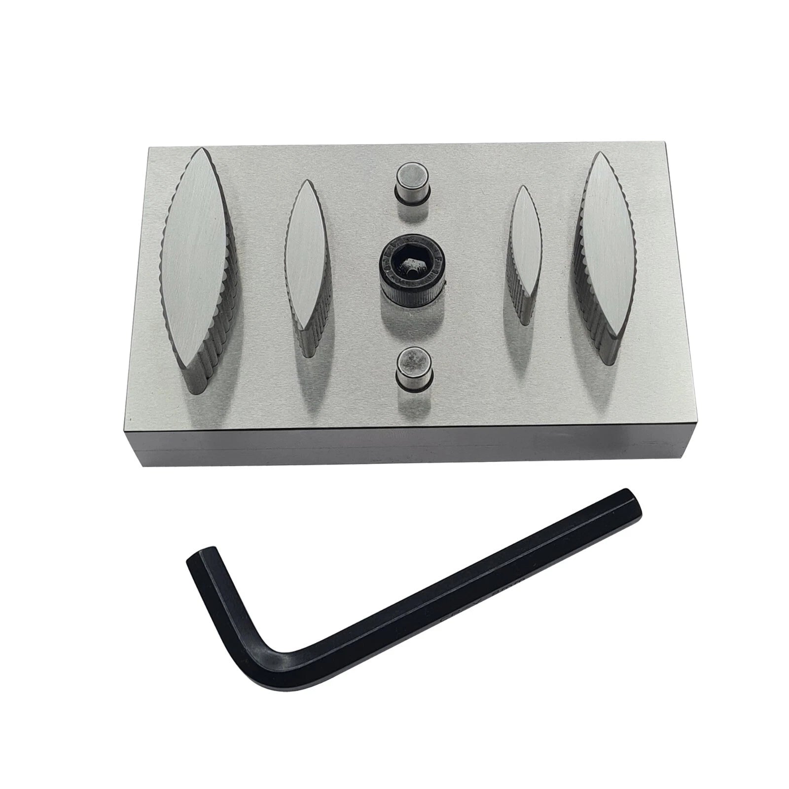 Disc Cutter Ring Blank Scallop Shape With 4 Punches Size 1 3/16"-2