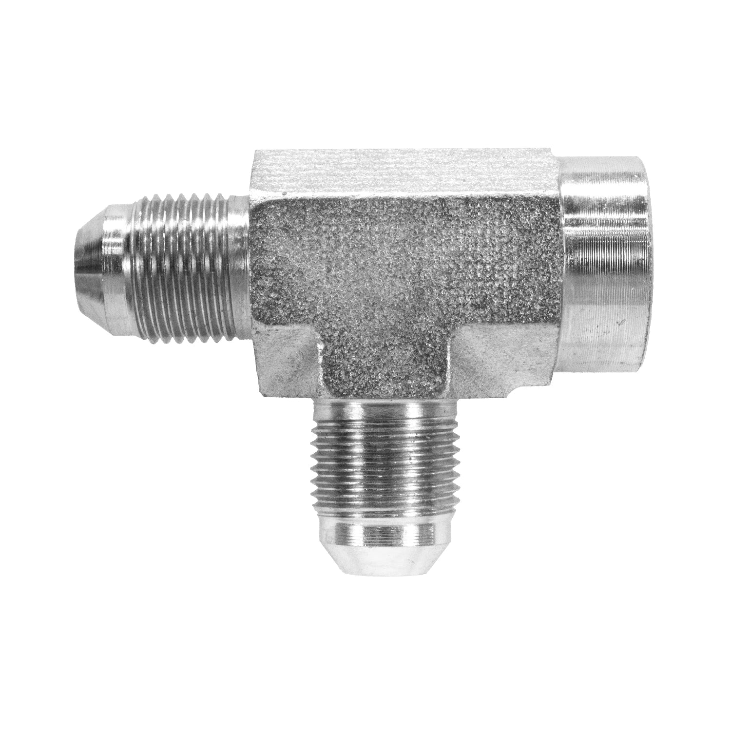 Fitting 3/4"-16 Male Jic X 3/8" Female Pipe X 3/4"-16 Male Jic