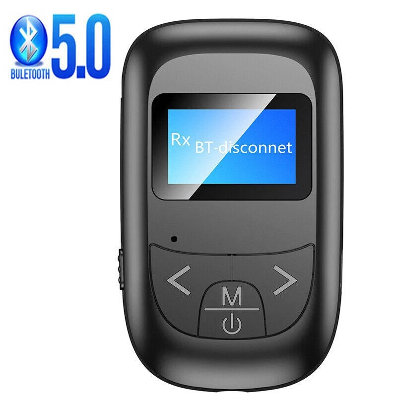 2 In 1 Rechargeable Bluetooth 5.0 Adapter Wireless Audio Transmitter