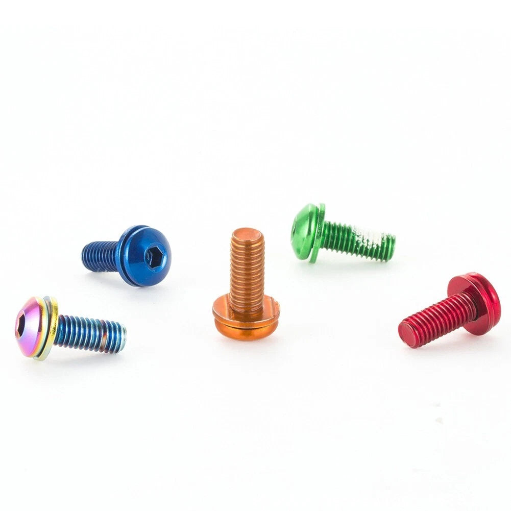 Bottle Cage Holder Screws Alloy Steel Mountain Road Bike M5 X 12 Bolt