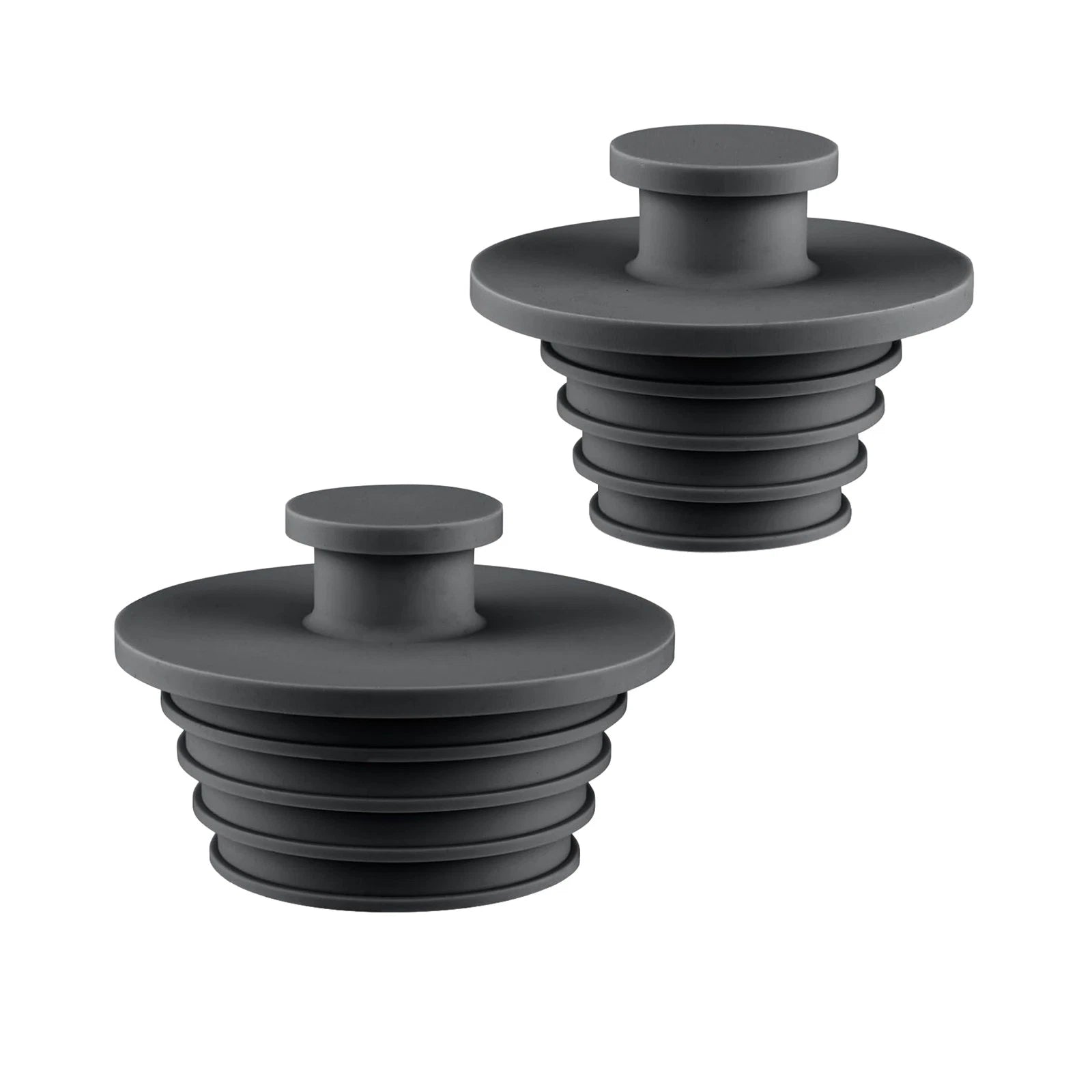2 Pack Silicone Sink Stopper Bathtub Drain Plug Shower Stopper Seal