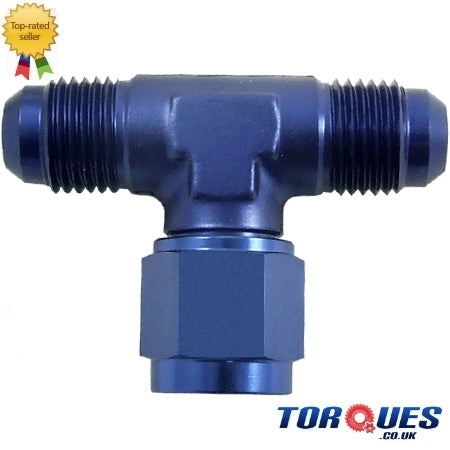 AN -4 (4AN) Flare Tee T Adapter With Female On Side