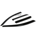 Fit 14-17 Mirage Hatch Smoke Tint Window Visor/wind | Built Supply Co