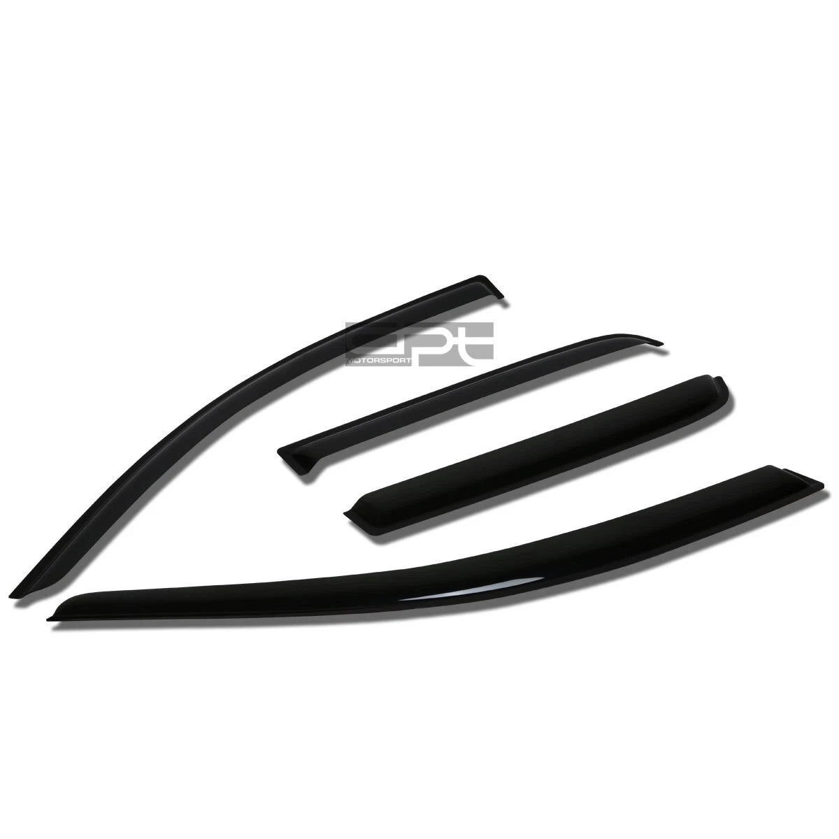 Fit 14-17 Mirage Hatch Smoke Tint Window Visor/wind | Built Supply Co