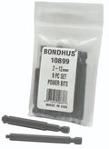 Bondhus 9pc Hex Power Bit Set 2-12mm
