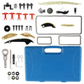 108PCS Socket Kit 1/2 1/4 Drive CR-V Ratchets 10-32mm Mechanics Repair