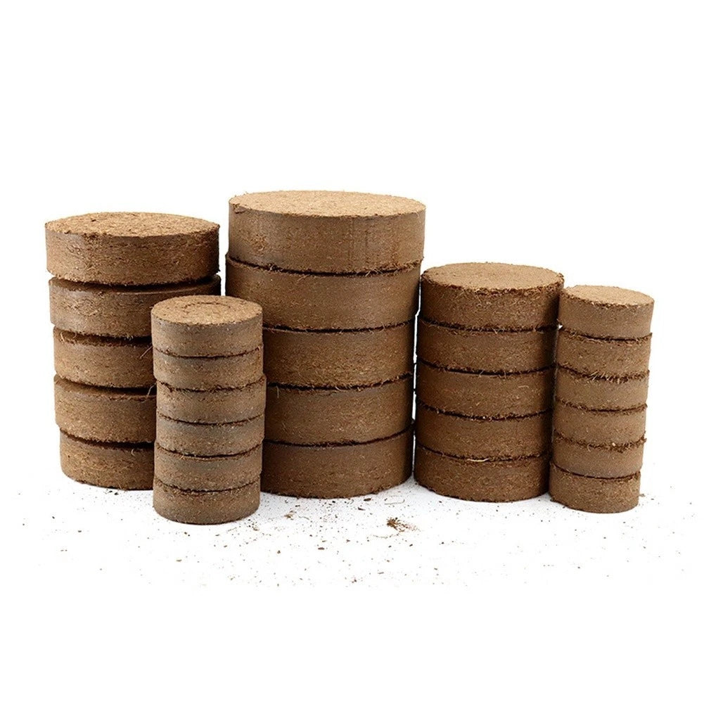 Coir Starter Block 3cm For Indoor For Plants Vegetable Gardening