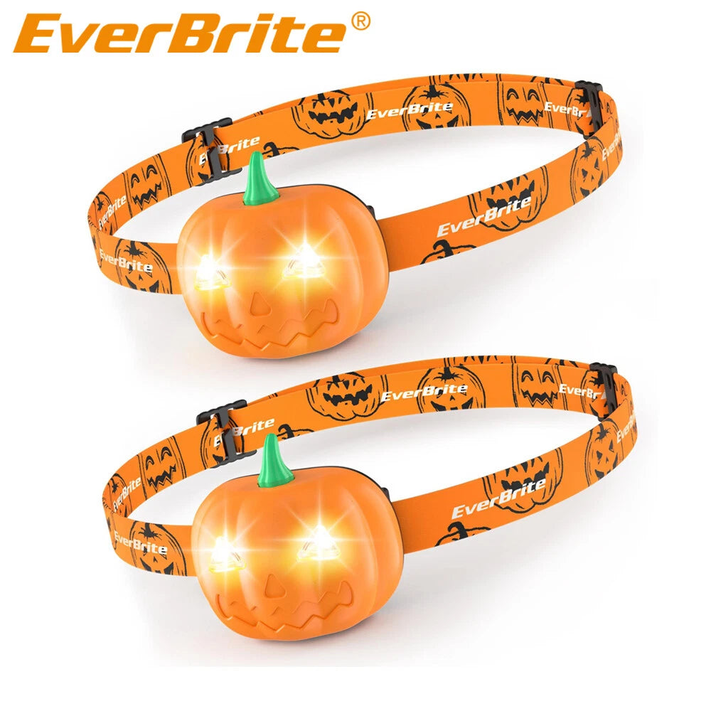 Everbrite Halloween Pumpkin Headlamp 2pack 2 Modes | Built Supply Co