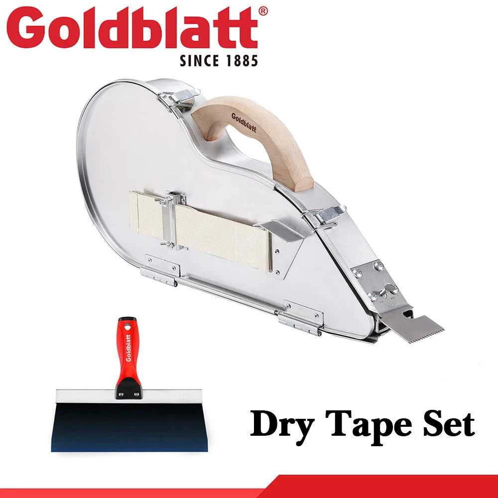 Goldblatt Banjo-dry Tape Sets Drywall Taping Tools W/10" Blue Steel