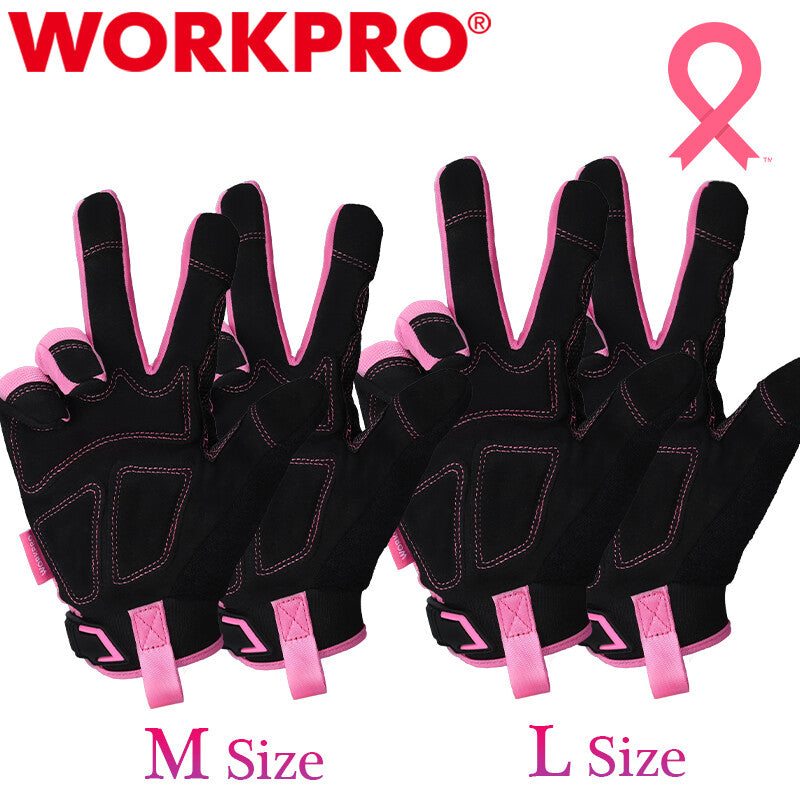 WORKPRO Pink Tool Set 277PCS Hand Tool Bag Set with Storage Bag