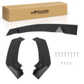3pc Carbon Look Front Lip Kit For Infiniti Q60 2017-22 Lower Bumper Body Spoiler