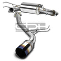 Fit Celica Zz/T230 1.8l Catback 3" Inlet Piping Exhaust 4.5" Burnt