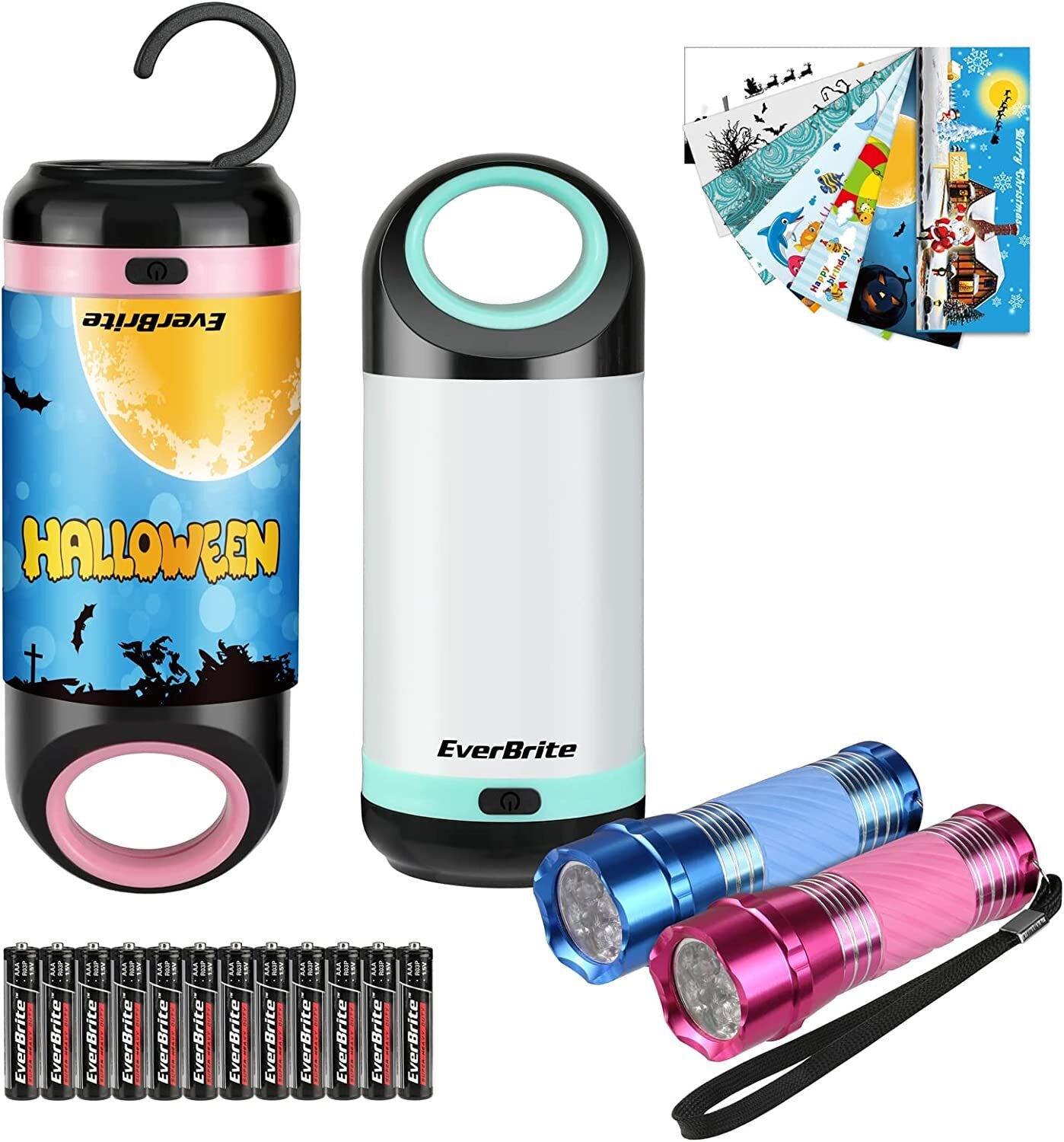 EverBrite Mini Camp Lantern 2 Pack by EverBrite