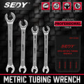 4PC Flare Nut Wrench Set Mm Brake Line Professional Offset Heads